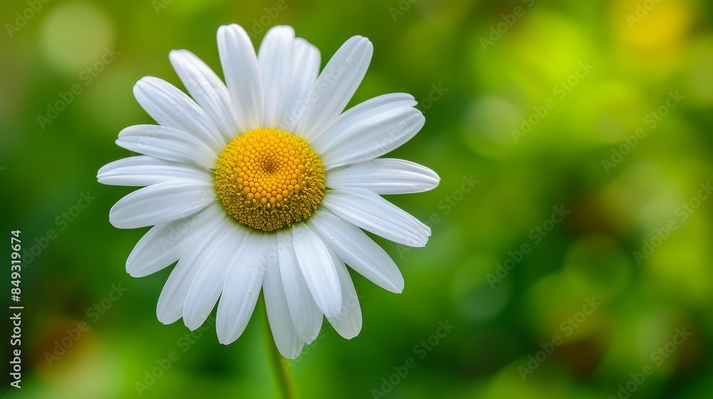 Obraz premium Small daisy in the garden