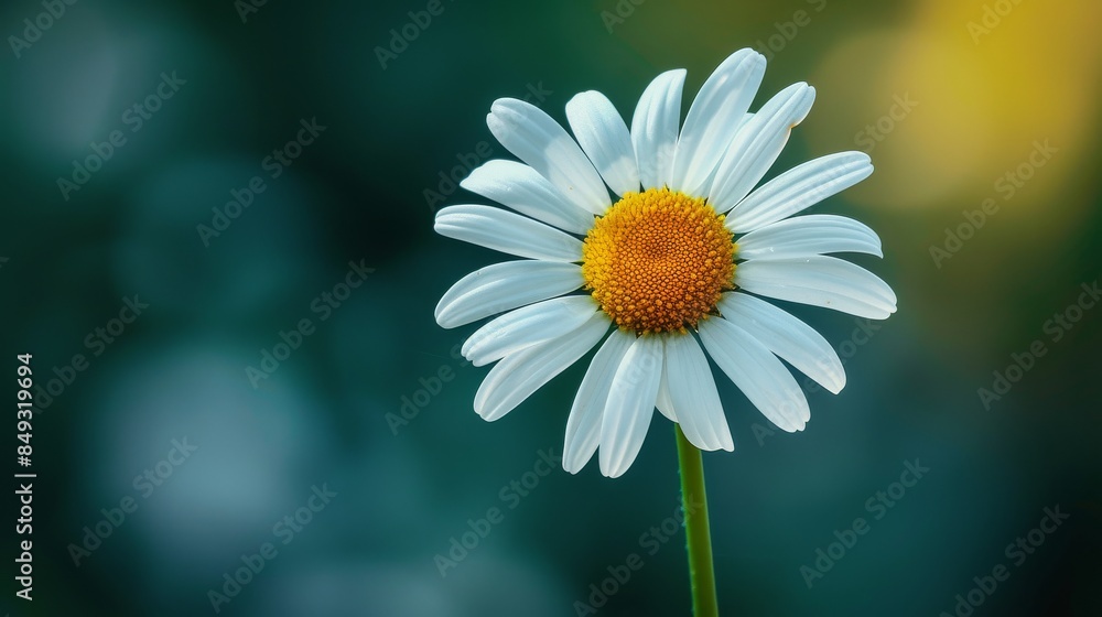 Obraz premium Small daisy in the garden