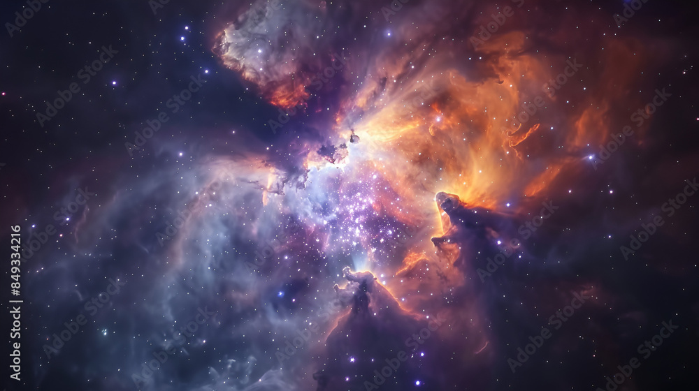 Colorful Space Galaxy Cloud Nebula with Starry Night Cosmos and Supernova Colorful Space Galaxy Cloud Nebula with Starry Night Cosmos and Supernova