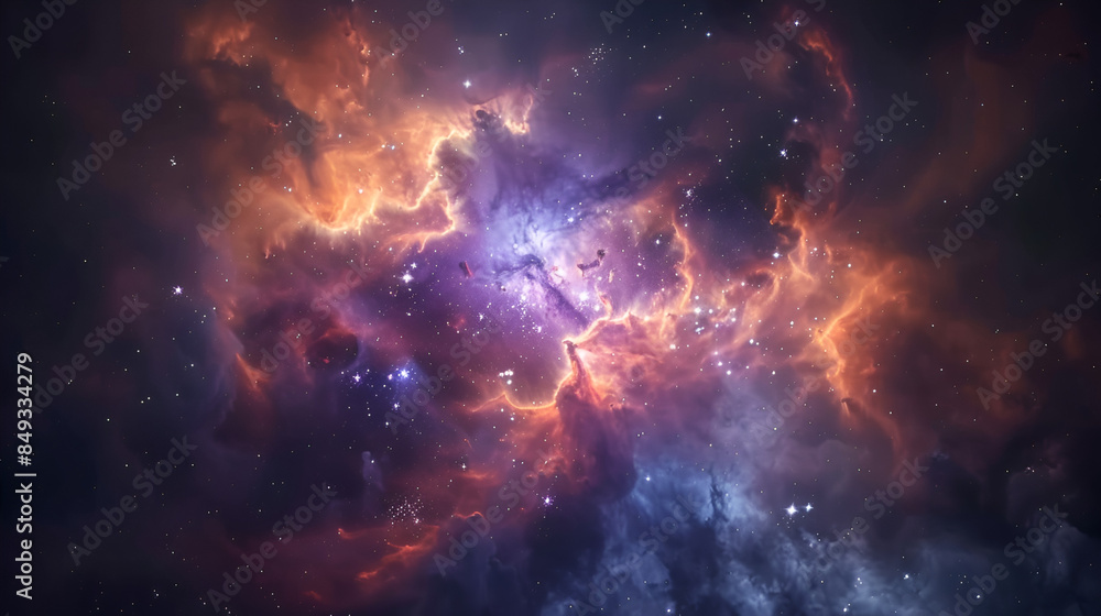 Colorful Space Galaxy Cloud Nebula with Starry Night Cosmos and Supernova Colorful Space Galaxy Cloud Nebula with Starry Night Cosmos and Supernova
