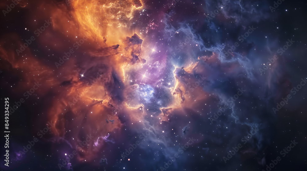 Colorful Space Galaxy Cloud Nebula with Starry Night Cosmos and Supernova Colorful Space Galaxy Cloud Nebula with Starry Night Cosmos and Supernova