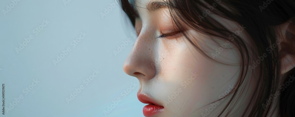 Minimalist portrait, focusing on simplicity and clean lines for a contemporary look, hyper-realistic 4K photo. Minimalist portrait, focusing on simplicity and clean lines for a contemporary look, hyper-realistic 4K photo.