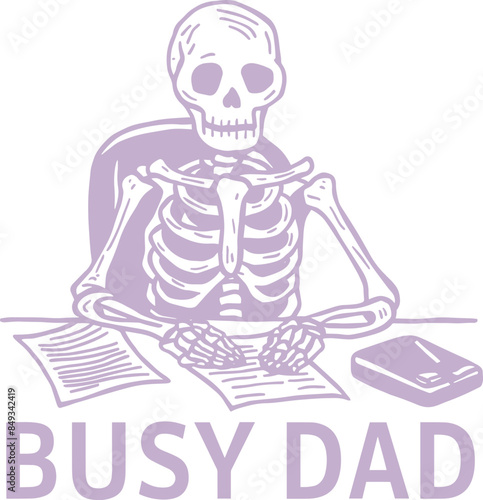 Funny Dad Skeleton SVG Files for T-Shirts and Unique Dad Skeleton SVG Designs for Cricut and Silhouette