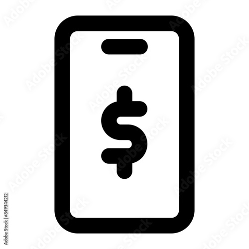 phone icon for illustration 