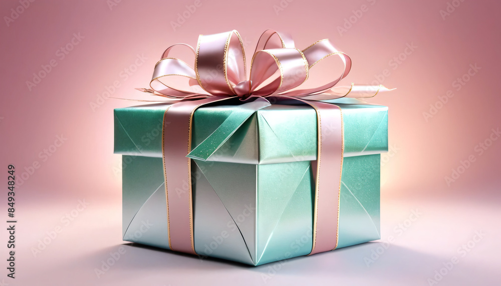 gift box with ribbon gift box with ribbon