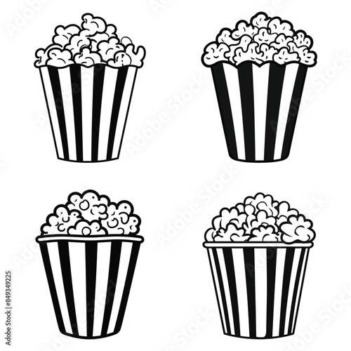 popcorn in a box