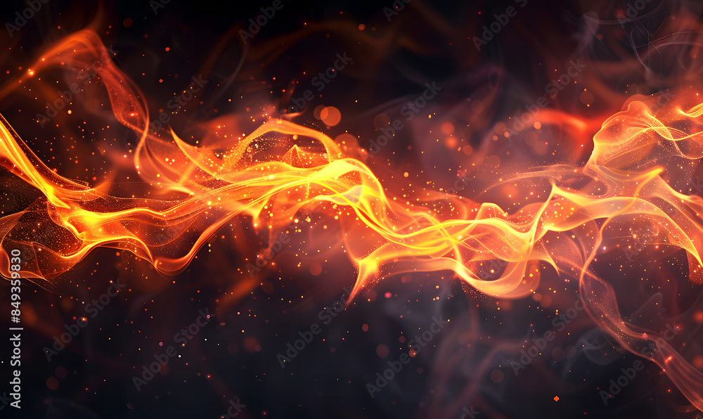 fire spark burn on dark background fire spark burn on dark background