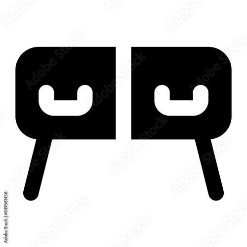 dresser icon for illustration