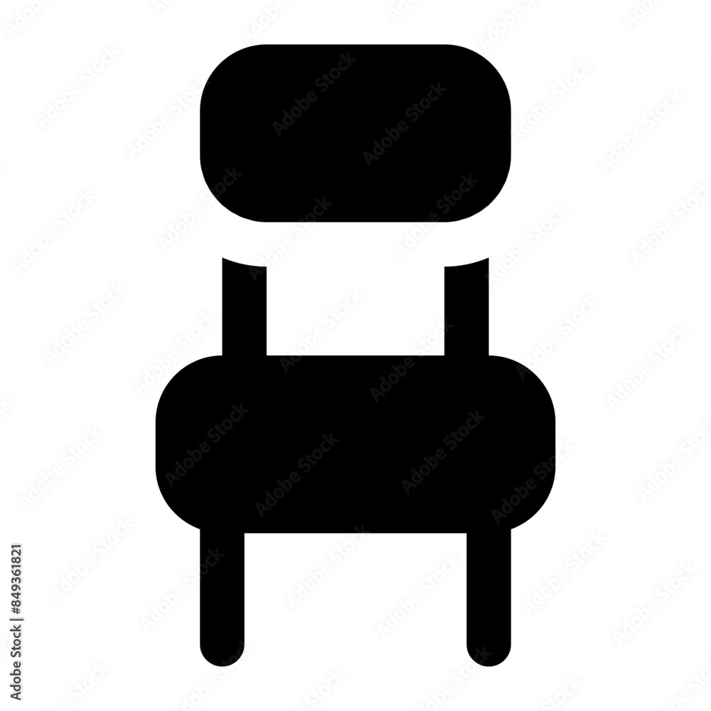 chair icon for illustration