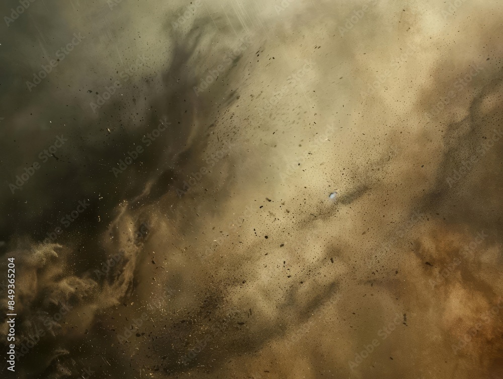 Dust and Debris Closeup images of the swirling dust and debris in a tornado, capturing the chaos and motion Dust and Debris Closeup images of the swirling dust and debris in a tornado, capturing the chaos and motion