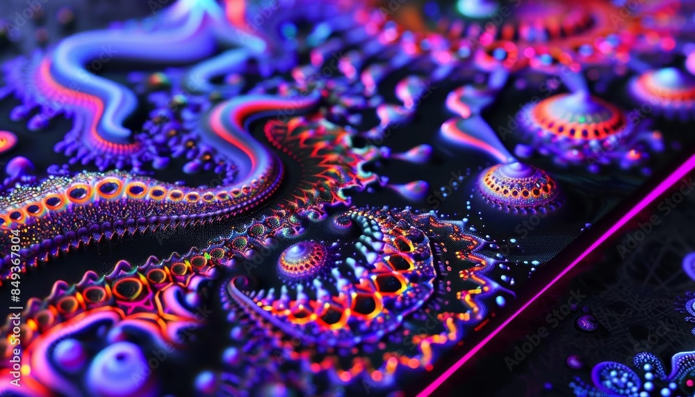 Closeup noblur Model Abstract Art of Psychedelic visual of swirling colors and on a s texture Closeup noblur Model Abstract Art of Psychedelic visual of swirling colors and on a s texture