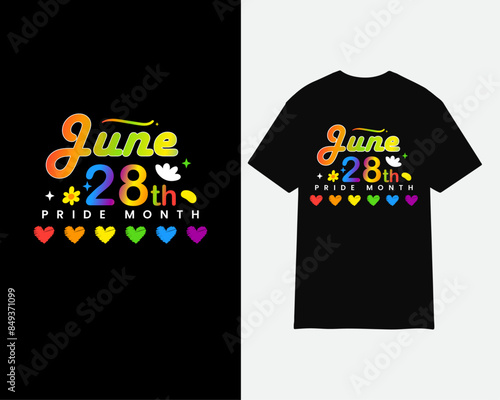 international LGBT Pride Day vector t shirt design