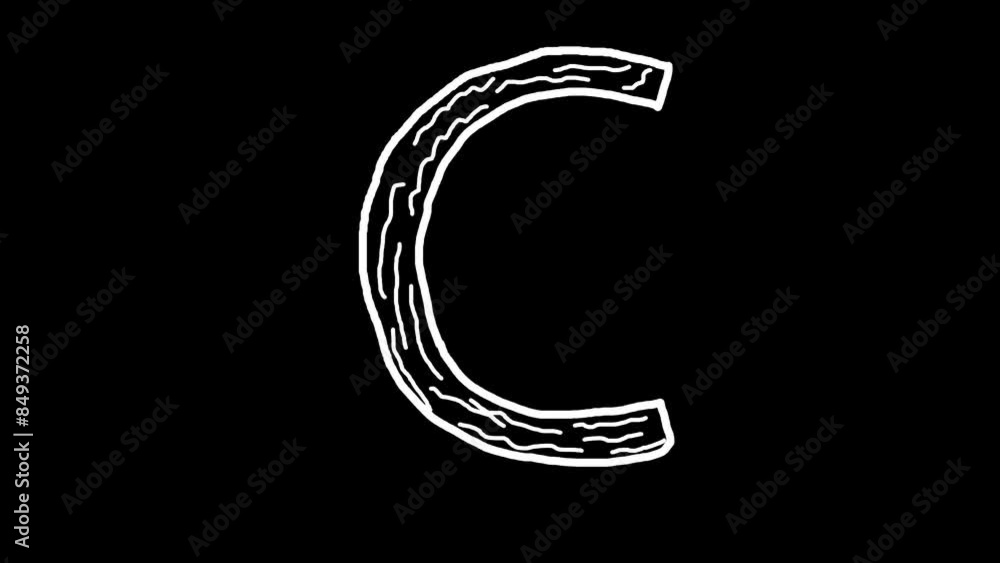 Scribble animated alphabet with alpha channel. Scribble animated alphabet with alpha channel.