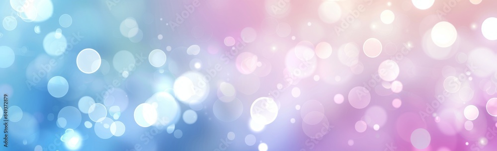 Obraz premium Blurred Pastel Background with Light Blue and Purple Gradient. 