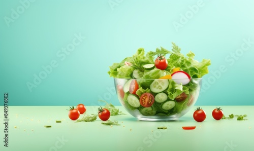 Delicious healthy salad