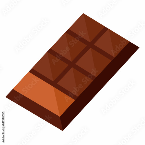 Chocolate Day Vector Art – Unique and Sweet Chocolate Illustration photo