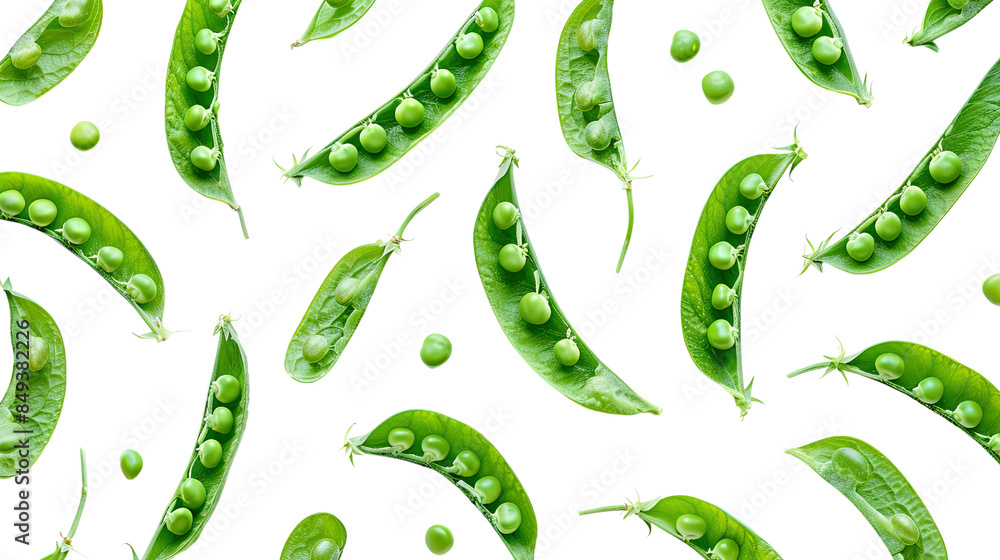 Peas on a transparent background Peas on a transparent background