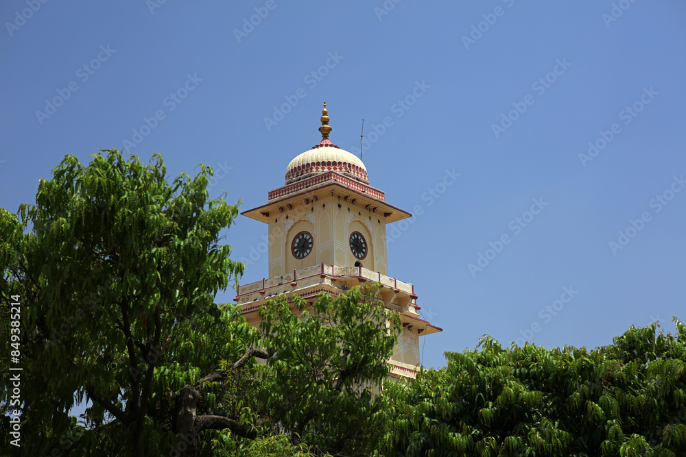 Clock Tower in City Palace, Jaipur, India Clock Tower in City Palace, Jaipur, India
