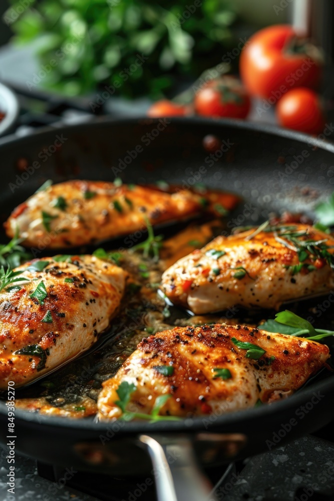 A plate of chicken and mixed vegetables served on a table A plate of chicken and mixed vegetables served on a table