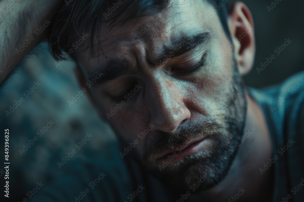 A person feeling overwhelmed and frustrated, with their head in their hands A person feeling overwhelmed and frustrated, with their head in their hands