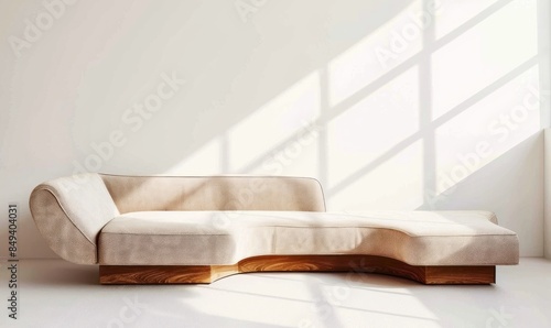 modern sofa on a light background © mako