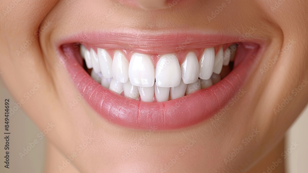 Obraz premium Closeup of an Adult's Missing Tooth at a Dental Health Care Clinic