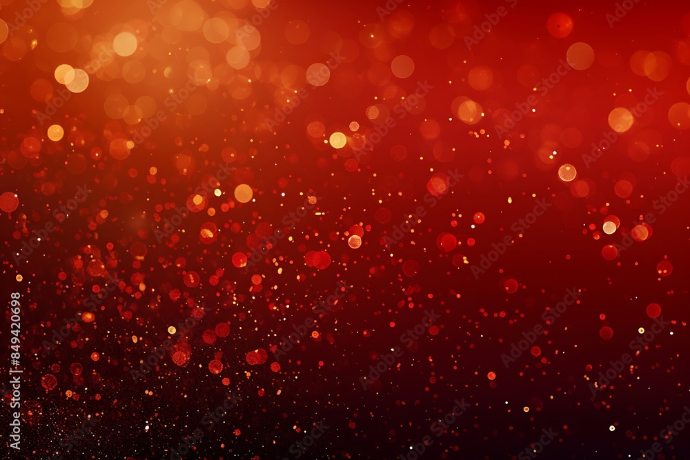 Abstract red blurry bokeh background. Abstract red blurry bokeh background.