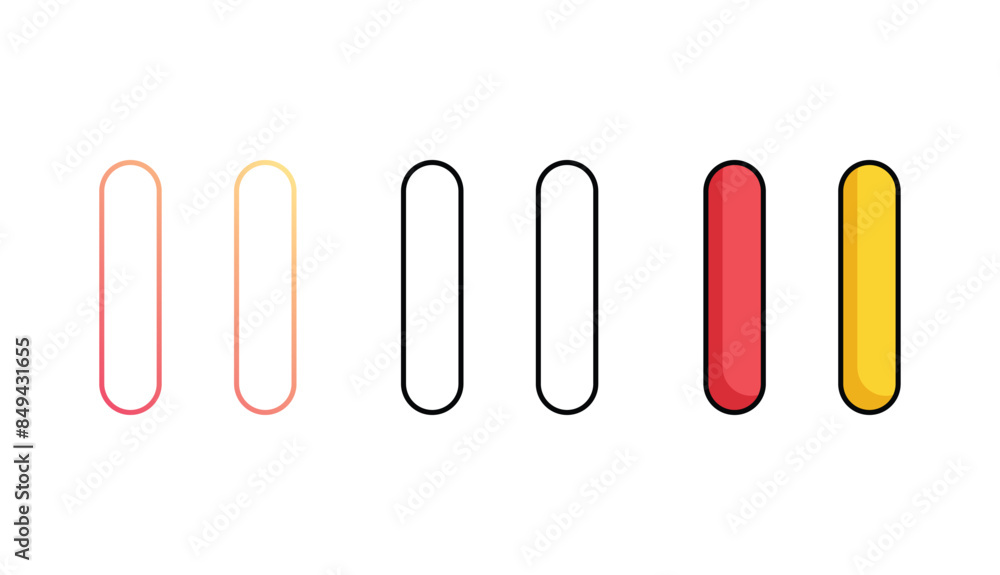 Parallel icon design with white background stock illustration Parallel icon design with white background stock illustration