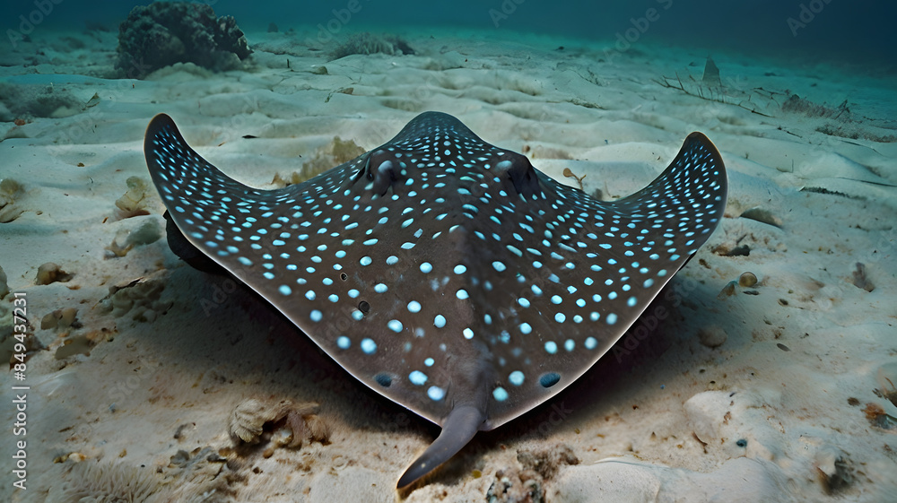 Fototapeta premium Spotted Stingray