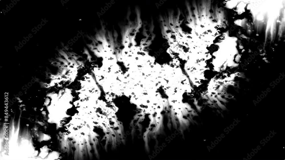 Black ink artistic flow splatter spots spills white paper beautiful reveal dripping streaks spread fluid ink alpha matte isolated watercolor ink drops transition abstract background
Black ink artistic flow splatter spots spills white paper beautiful reveal dripping streaks spread fluid ink alpha matte isolated watercolor ink drops transition abstract background