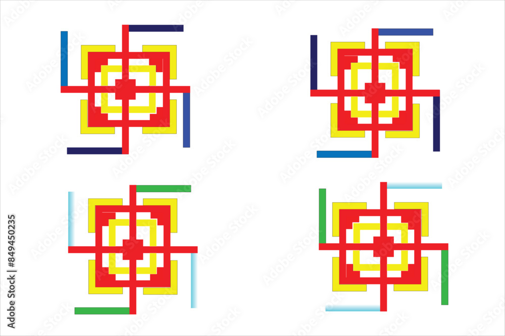 Obraz premium Chakra logo, Art & Illustration