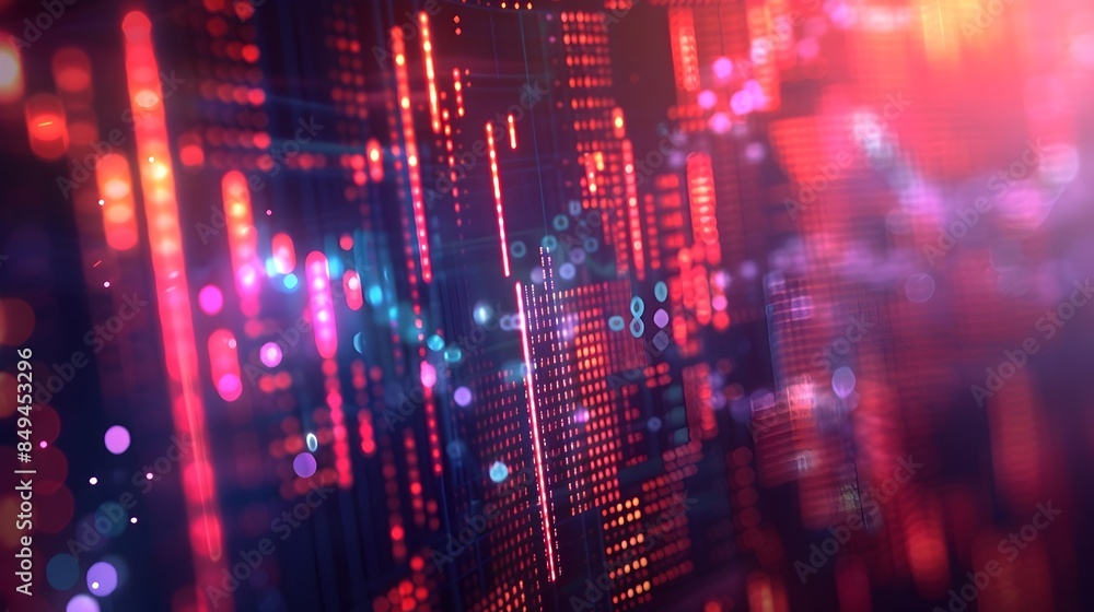 Vibrant and dynamic abstract financial background featuring market graphs,charts,and data visualizations with ample copy space at the top for text overlay. This image represents the technology. Vibrant and dynamic abstract financial background featuring market graphs,charts,and data visualizations with ample copy space at the top for text overlay. This image represents the technology.