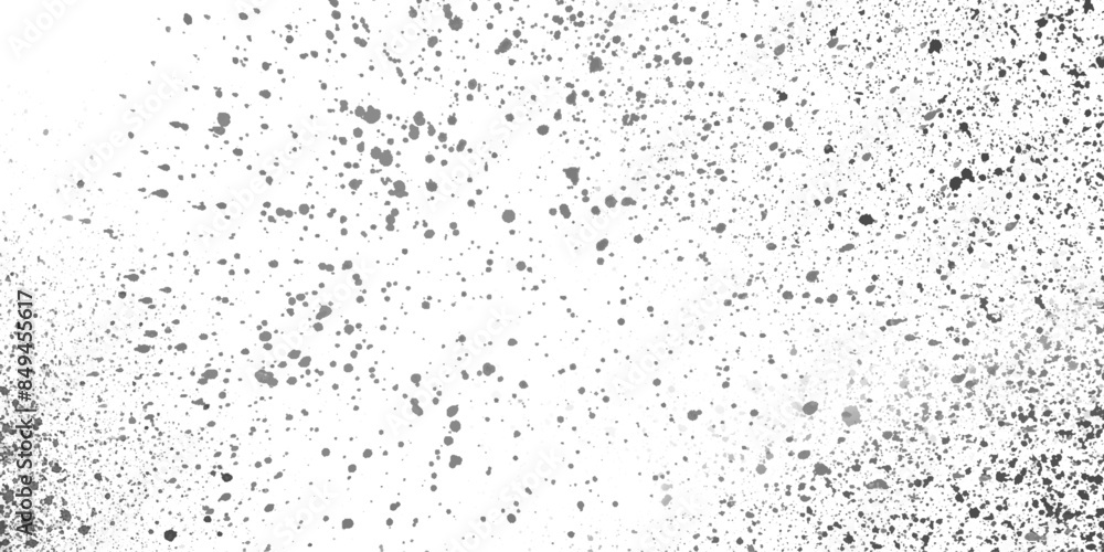 Obraz premium Black and white stain rusty metal texture isolated grunge paper texture vintage surface background.