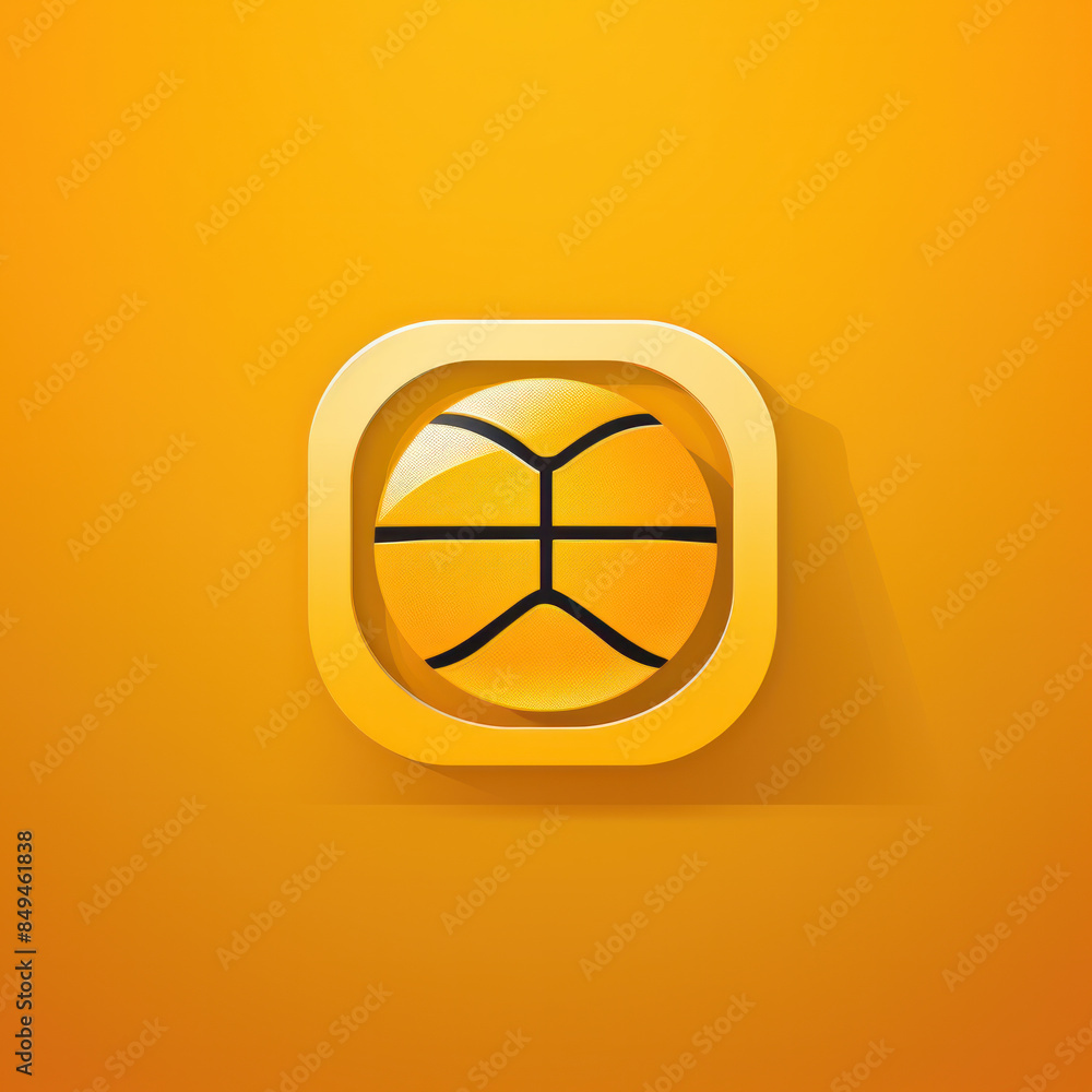 Basketball tv symbol logo template illustration Basketball tv symbol logo template illustration