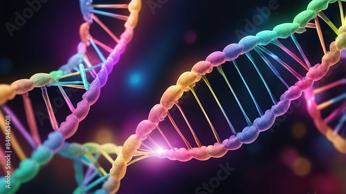 dna color human 3d rna color pride