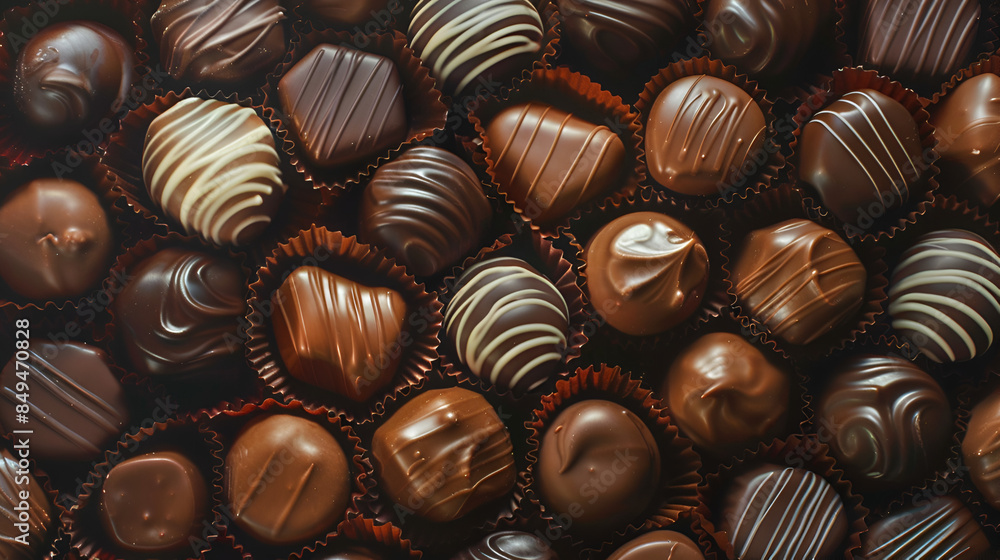 bombones, chocolates, background bombones, chocolates, background