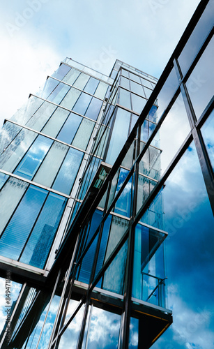 Photography Low angle view of modern building against the sky