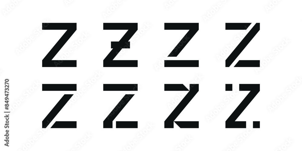 Logo collection, abstract letter Z logo design. Icons for business of minimalist, elegant, simple. Premium Vector Logo collection, abstract letter Z logo design. Icons for business of minimalist, elegant, simple. Premium Vector