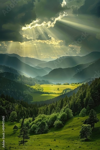 A stunning landscape where ...