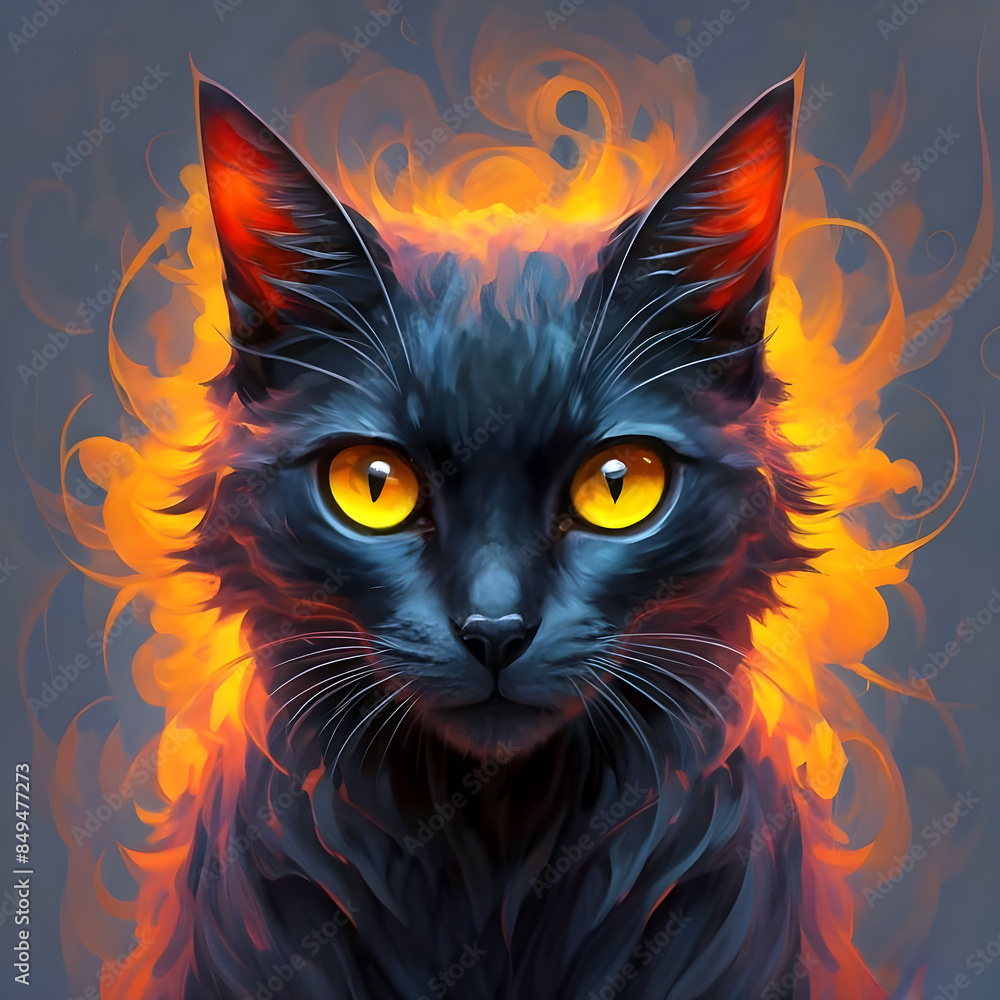 cat with red eyes cat with red eyes
