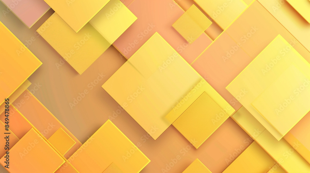 Yellow and Peach square shape background presentation design Yellow and Peach square shape background presentation design