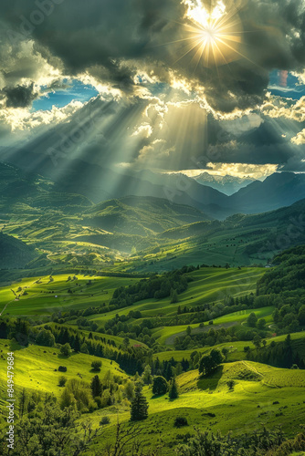 A stunning landscape where ...