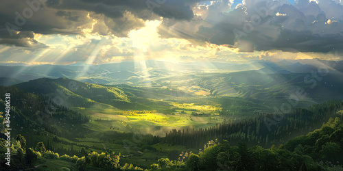 A stunning landscape where ...