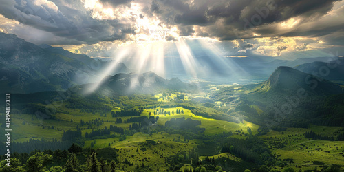 A stunning landscape where ...