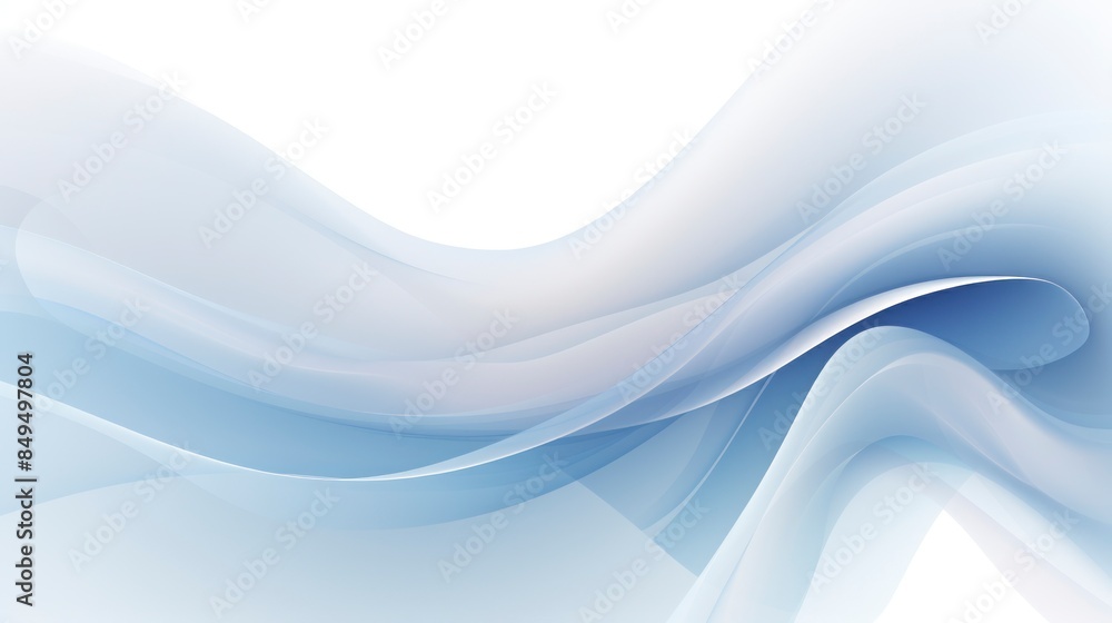 Abstract background with smooth lines in blue and white colors Abstract background with smooth lines in blue and white colors