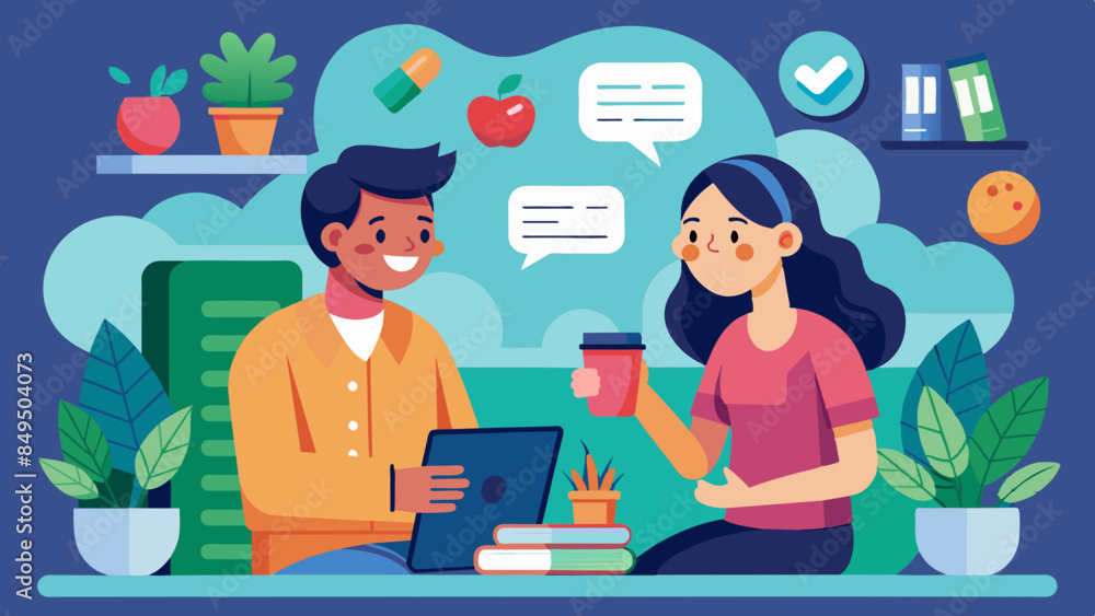 two-people-talking-about-basic-health-tips two-people-talking-about-basic-health-tips