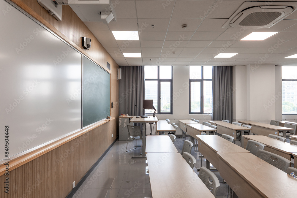 classroom in university