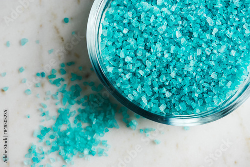 Turquoise sea salt.