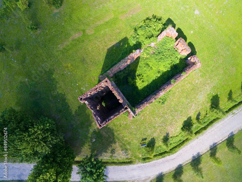 Ruins of Lutheran church in...
