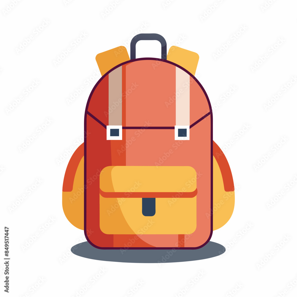 Backpack Vector Illustration Icon Backpack Vector Illustration Icon